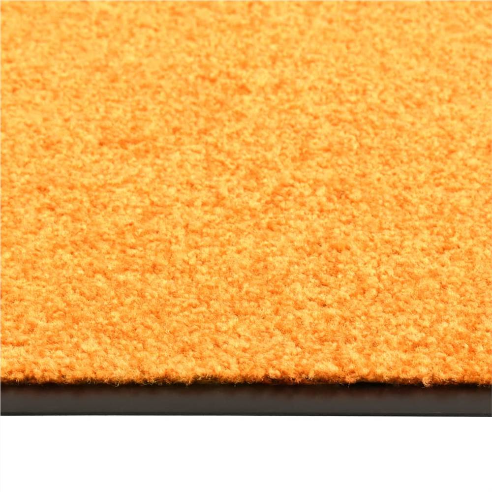 Doormat Washable Orange 60x90 cm