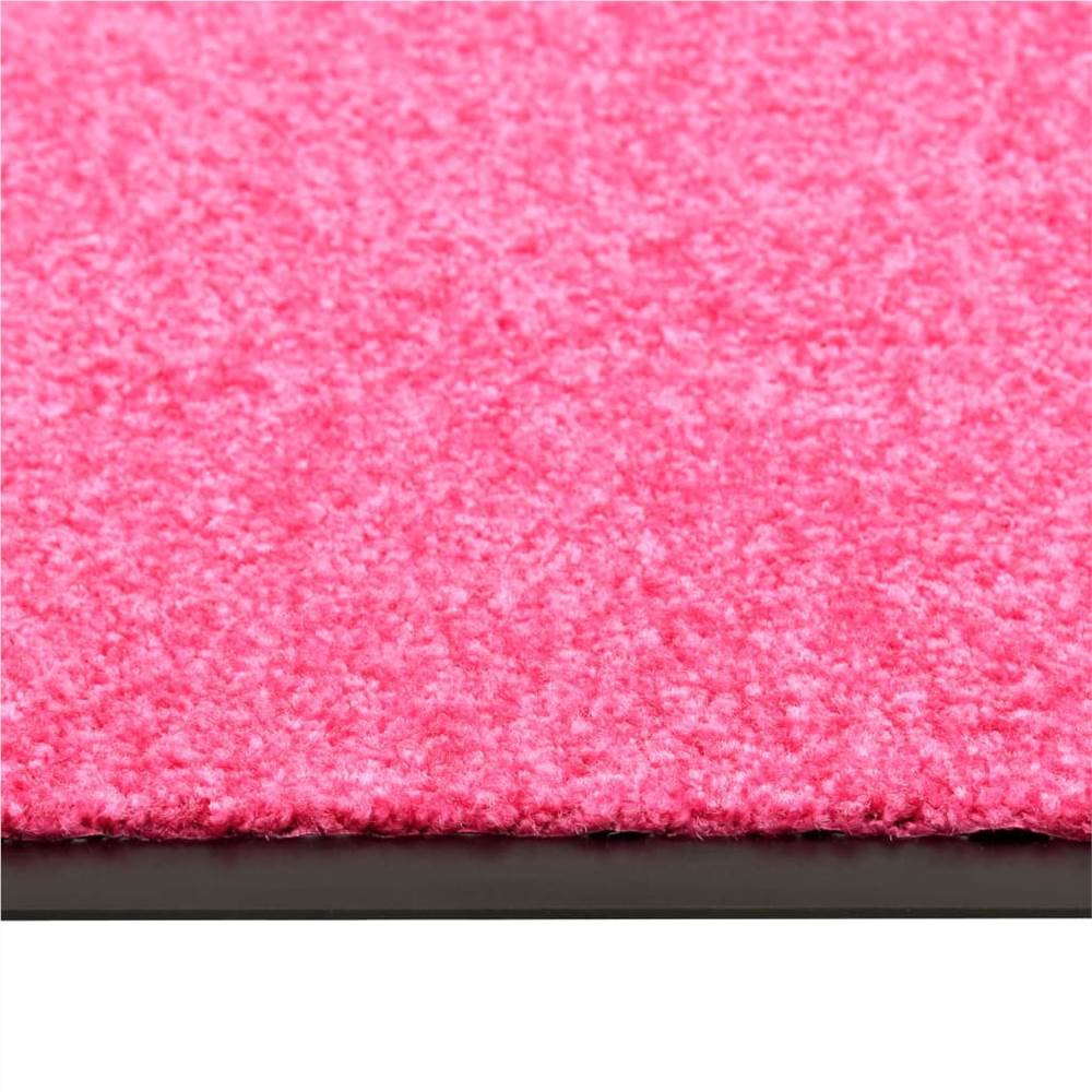 Doormat Washable Pink 40x60 cm