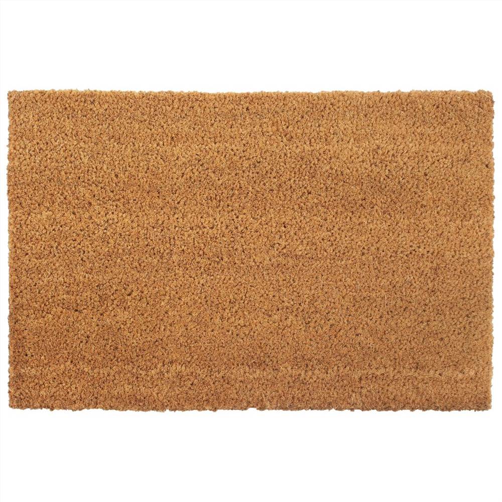 Doormats 2 pcs Coir 24 mm 50x80 cm Natural