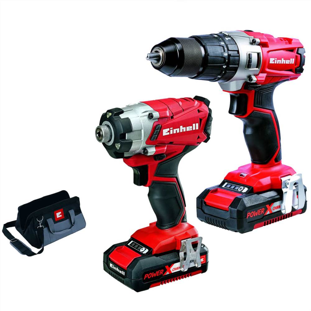 Einhell Power Tool Kit 18V 2.0Ah Twinpack