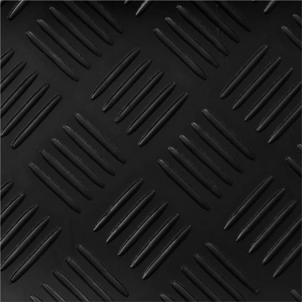 Floor Mat Anti-Slip Rubber 1.5x2 m 3 mm Check