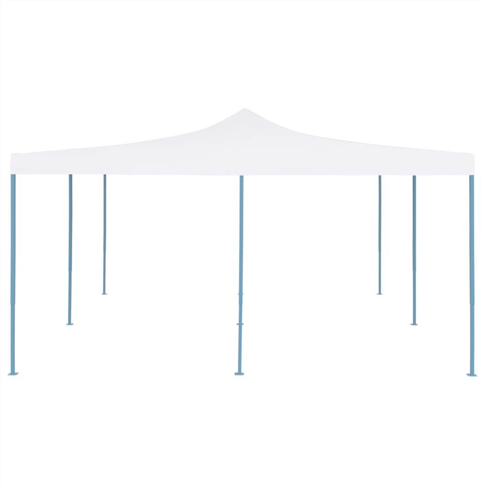 Folding Gazebo 5x5 m White