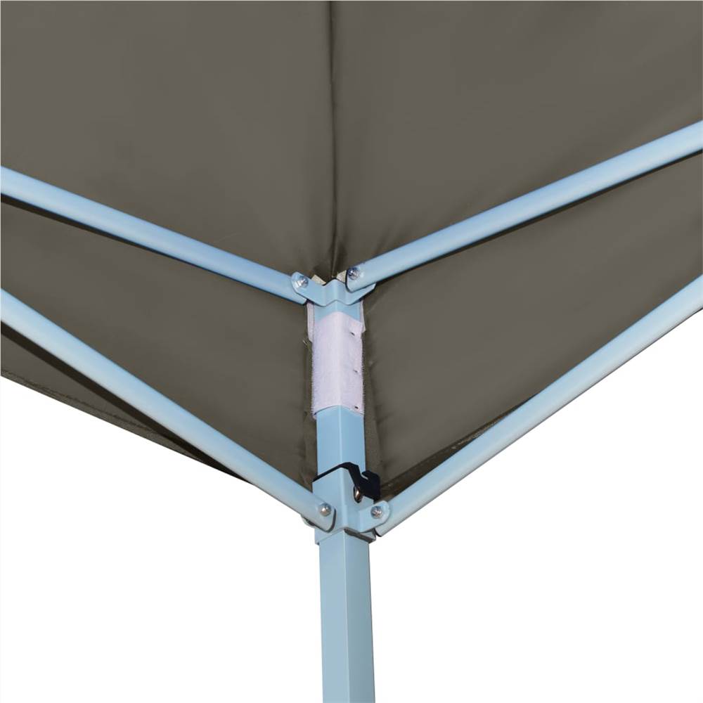 Folding Gazebo with 4 Sidewalls 5x5 m Anthracite