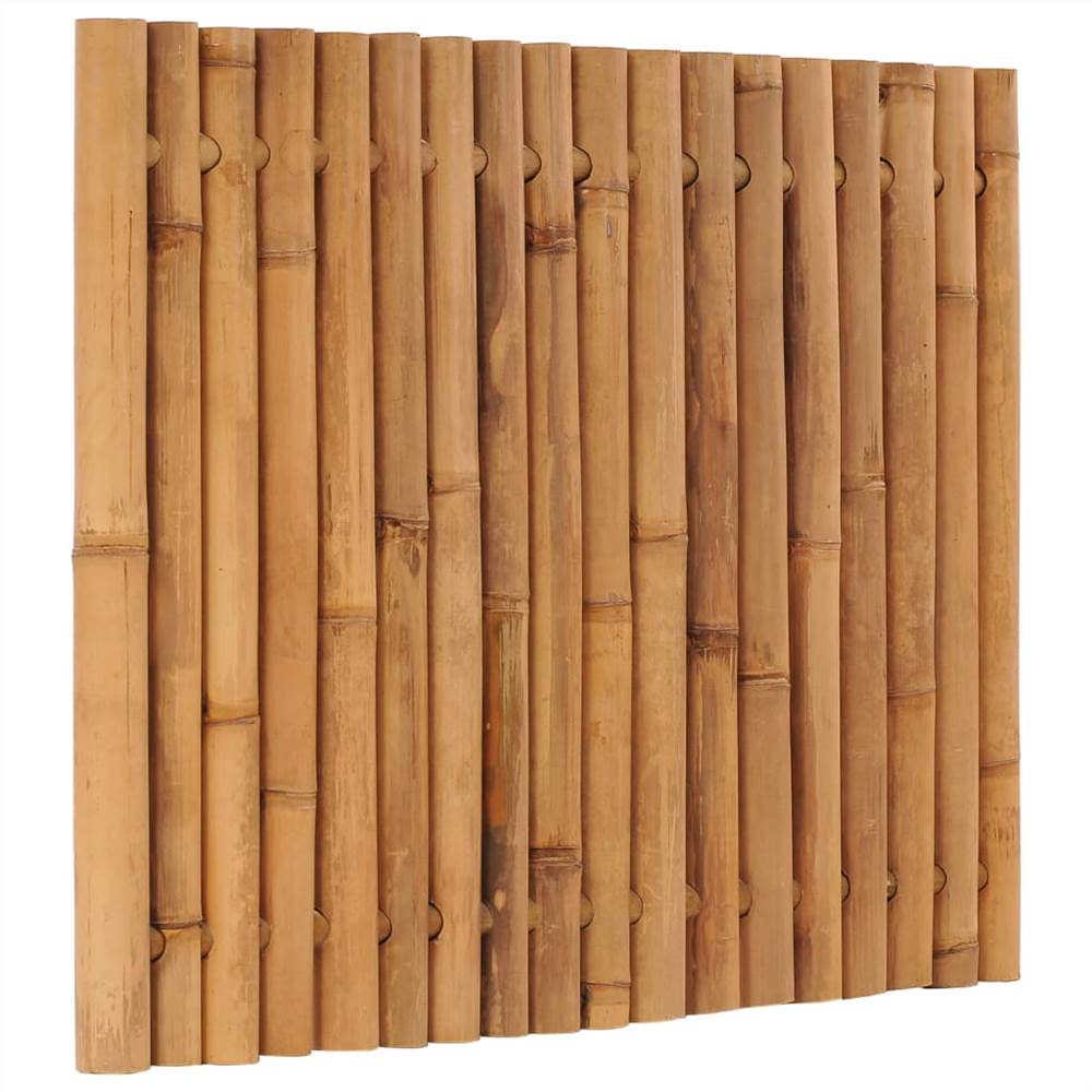 Garden Fence Panel Bamboo 120x100 cm