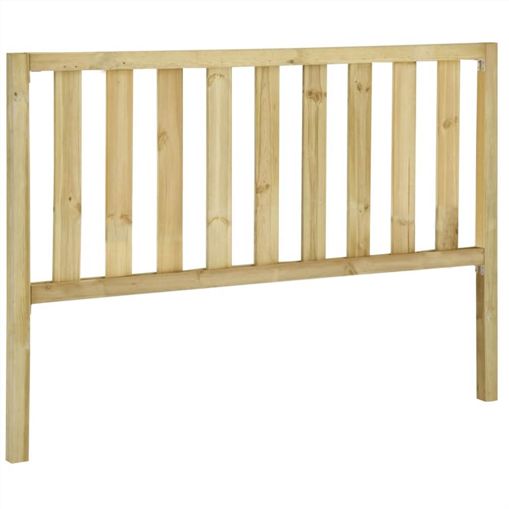 Garden Fence with 2 Posts Impregnated Pinewood 182x130 cm