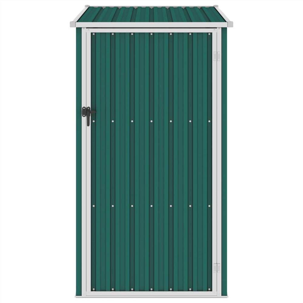 Garden Shed Green 87x98x159 cm Galvanised Steel
