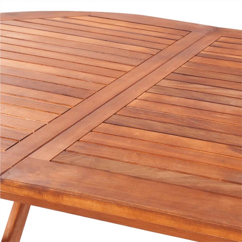 Garden Table 160x85x75 cm Solid Acacia Wood