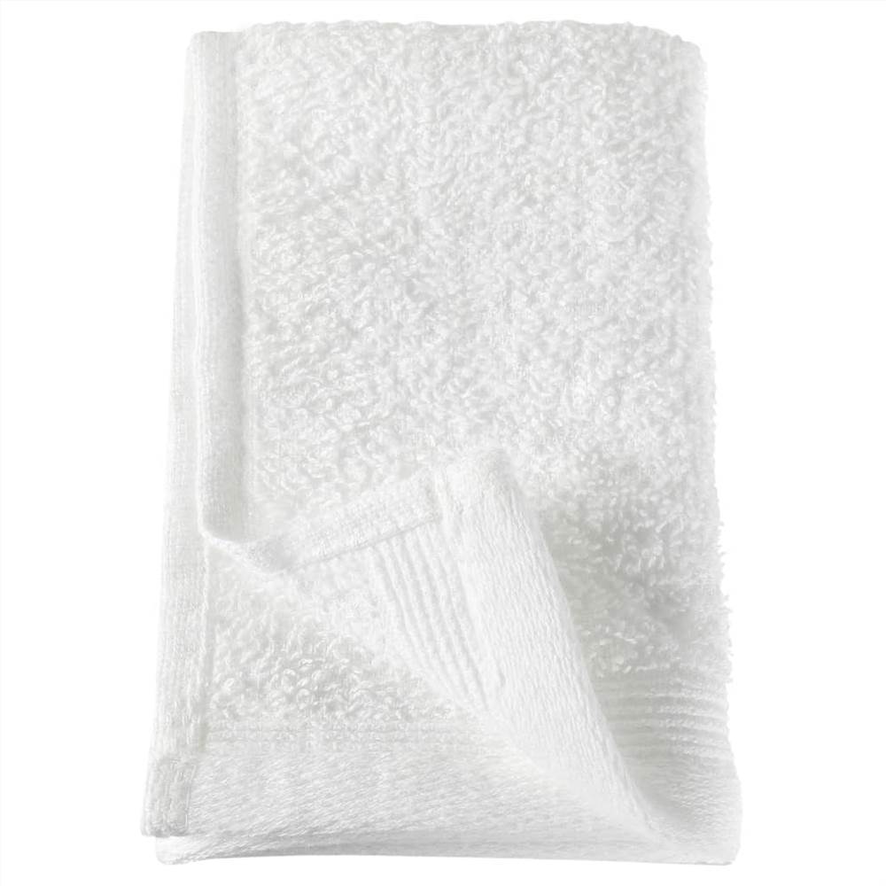 Guest Towels 50 pcs Cotton 350 gsm 30x50 cm White