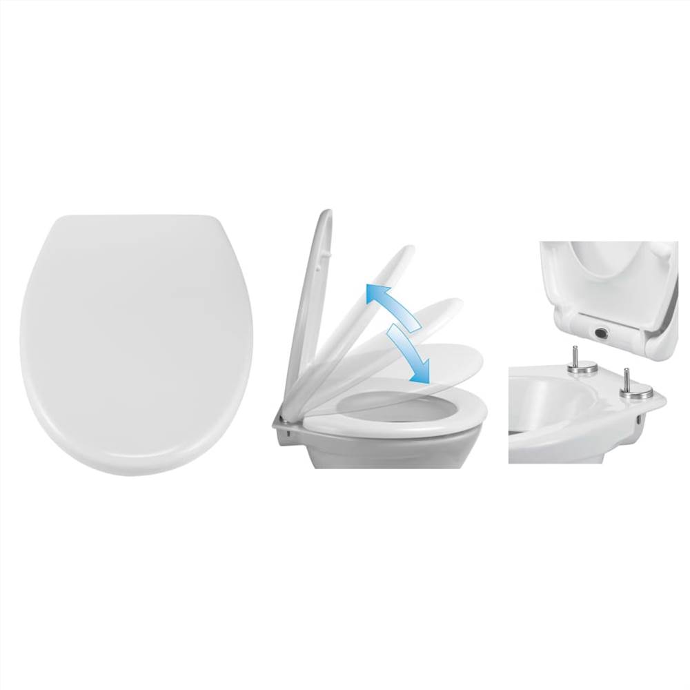 Hi Toilet Seat With Quick Release And Soft Close