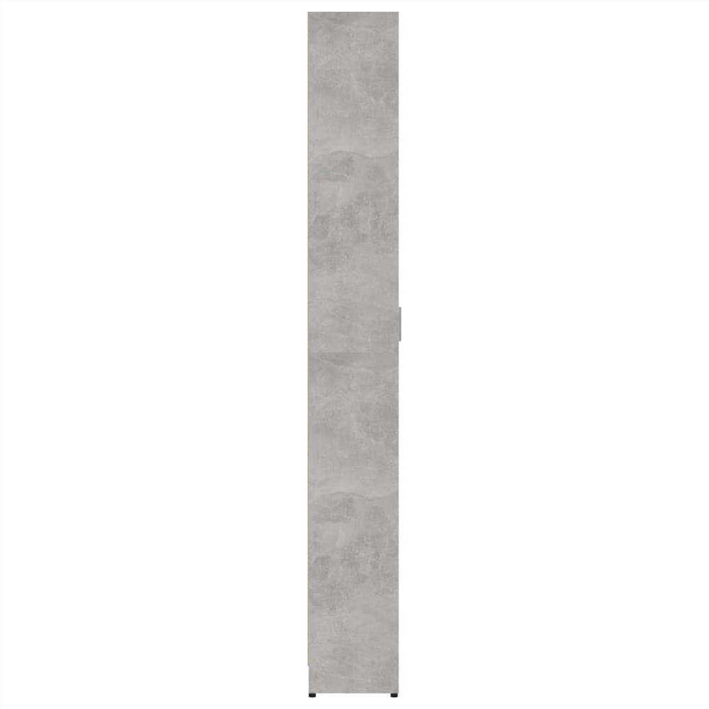Hallway Wardrobe Concrete Grey 55x25x189 cm Chipboard