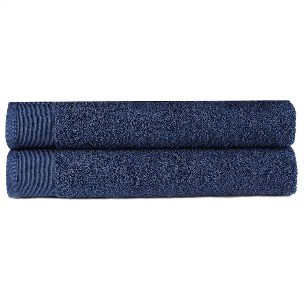 

Hand Towels 2 pcs Cotton 450 gsm 50x100 cm Navy