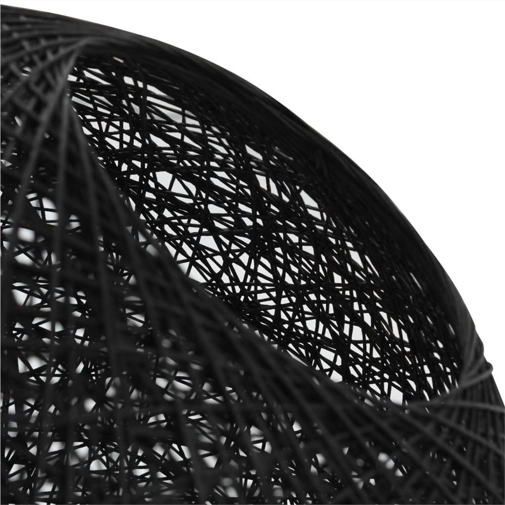 Hanging Lamp Black Sphere 35 cm E27