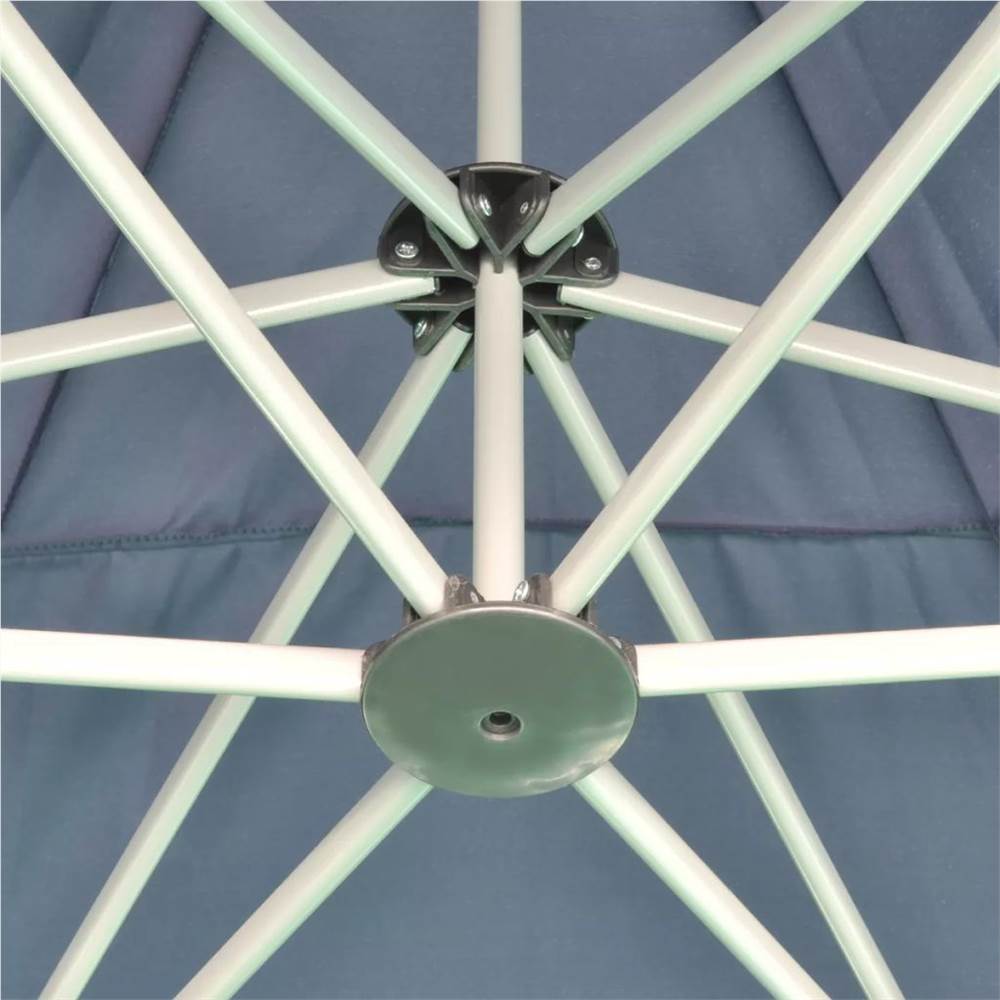 Hexagonal Pop-Up Foldable Marquee Dark Blue 3.6x3.1 m