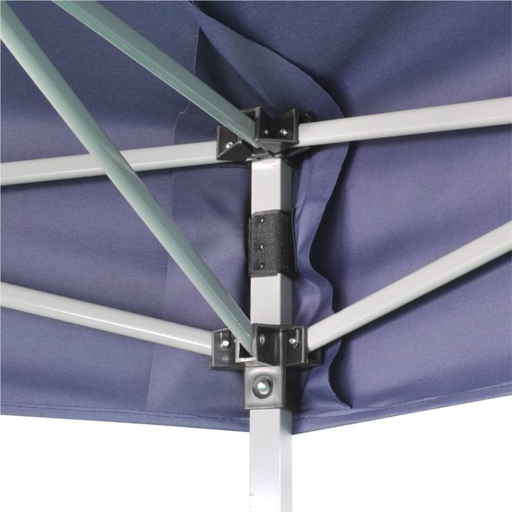 Hexagonal Pop-Up Foldable Marquee Dark Blue 3.6x3.1 m
