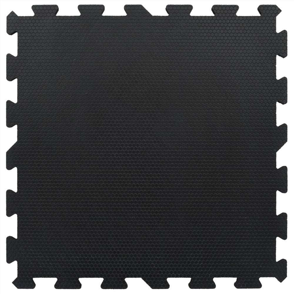 Interlocking Horse Stable Mats 4pcs Rubber 60x60cm 12mm Hexagon