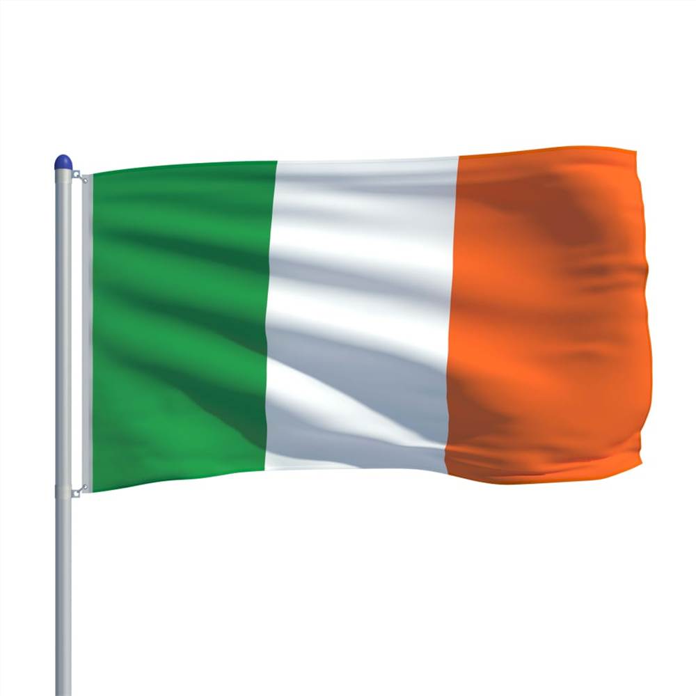 Ireland Flag and Pole Aluminium 6 m