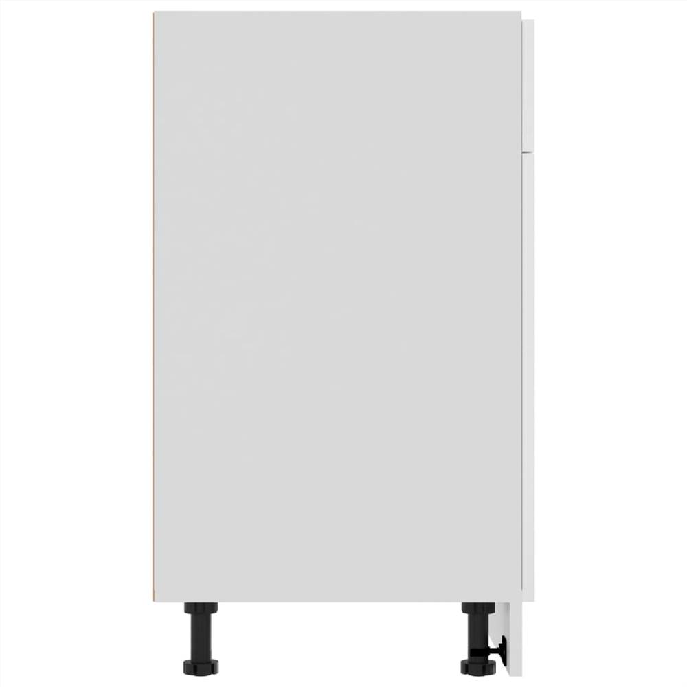 Kitchen Cabinet High Gloss White 80x46x81.5 cm Chipboard