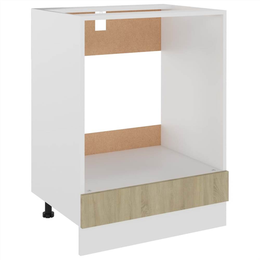 Kitchen Cabinet Sonoma Oak 60x46x81.5 cm Chipboard