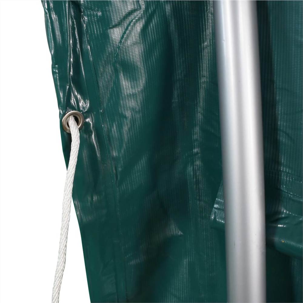 Livestock Tent PVC 3.7x3.7 m Green