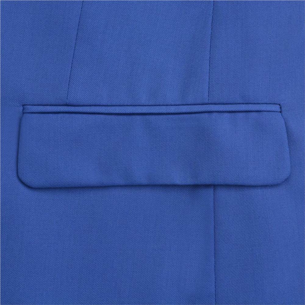 Mens Two Piece Suit Royal Blue Size 46