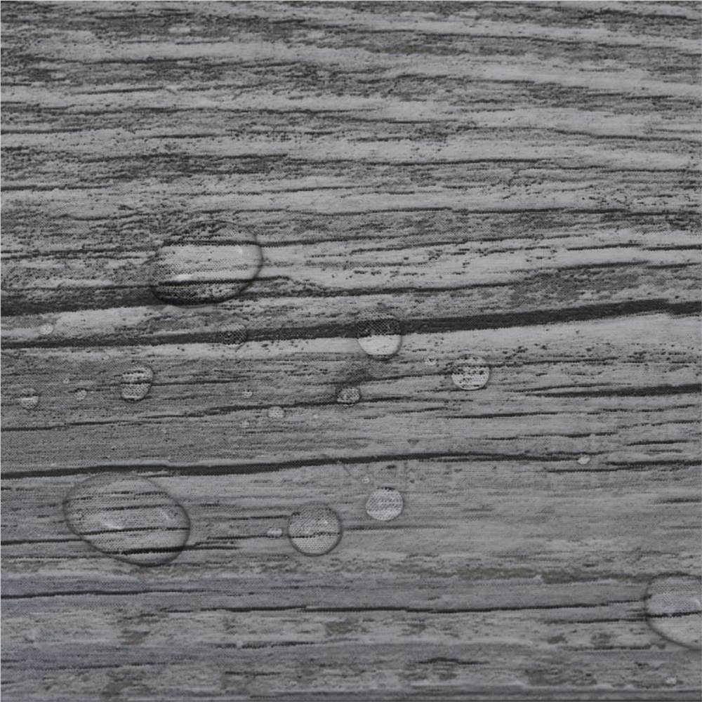 PVC Flooring Planks 5.02 m² 2 mm Self-adhesive Shiny Grey