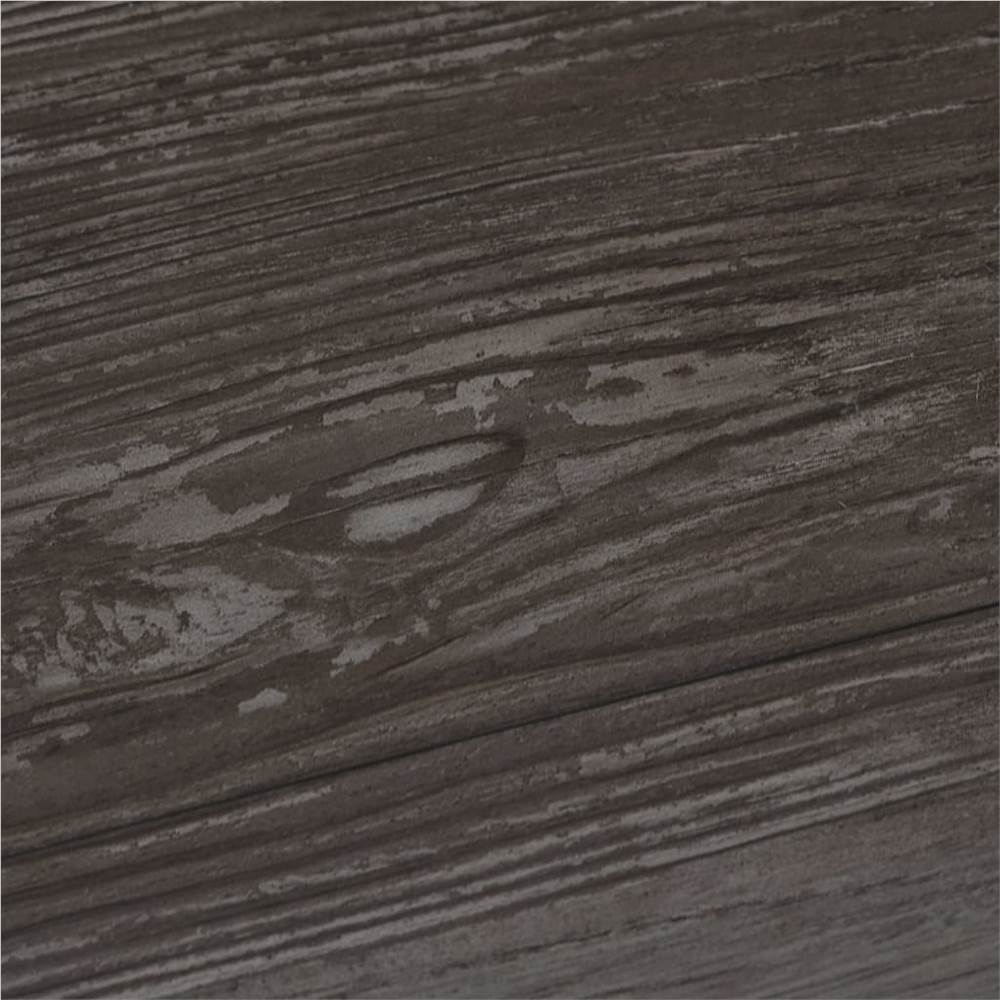 PVC Flooring Planks 5.02 m² 2 mm Self-adhesive Striped Wood
