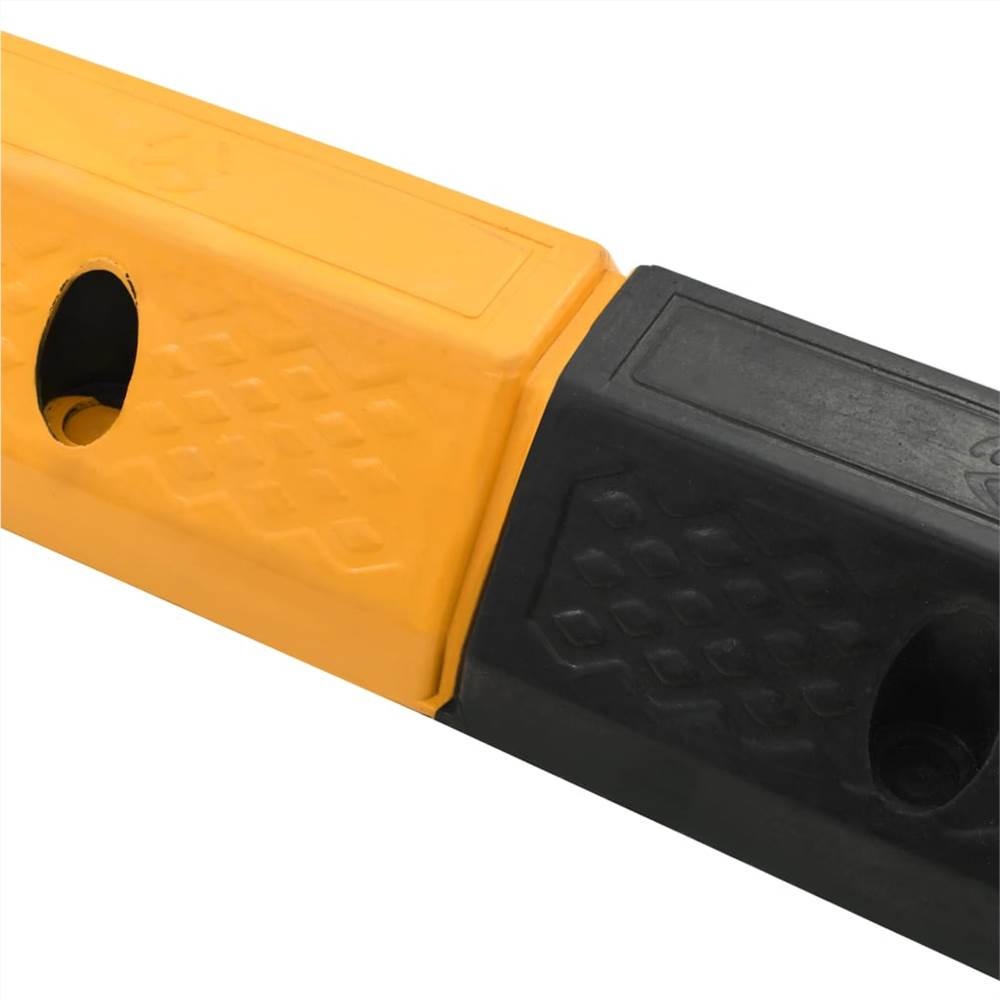 Parking Blocks 2 pcs Rubber 49x15x9 cm