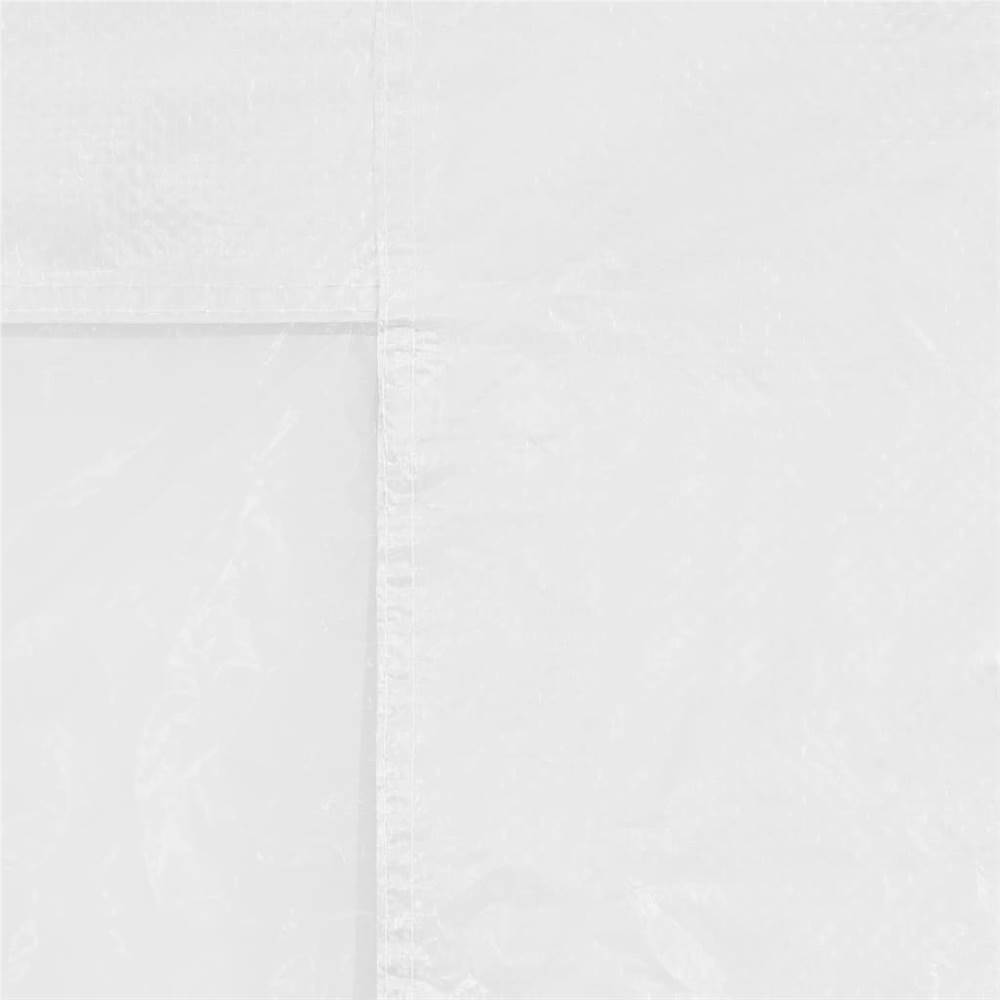 Party Tent Doors 2 pcs with Zipper White