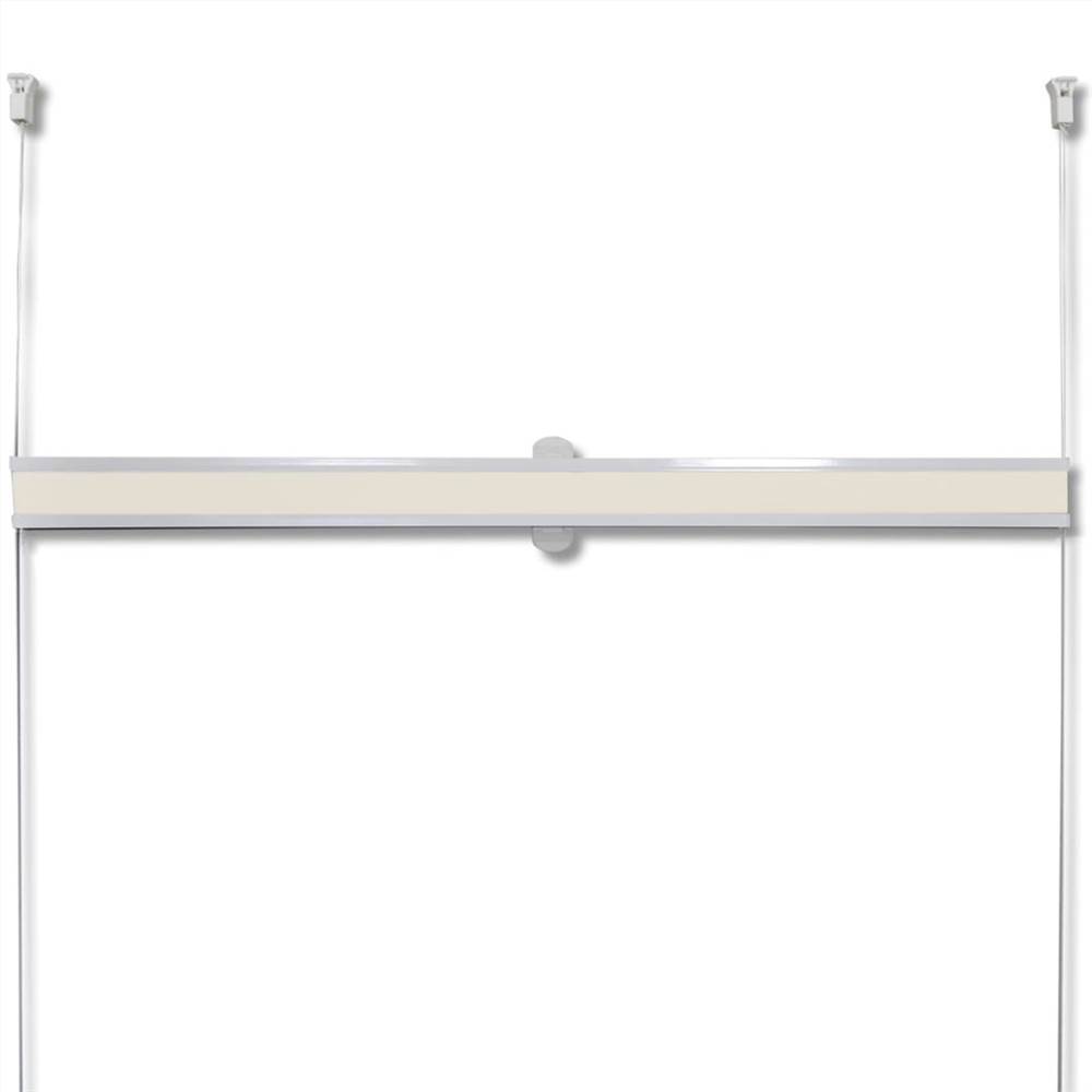Plisse Blind 70x125cm Creme