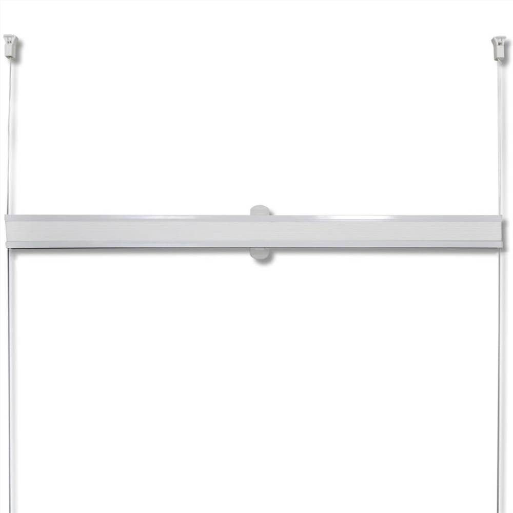 Plisse Blind 90x200cm White Pleated Blind