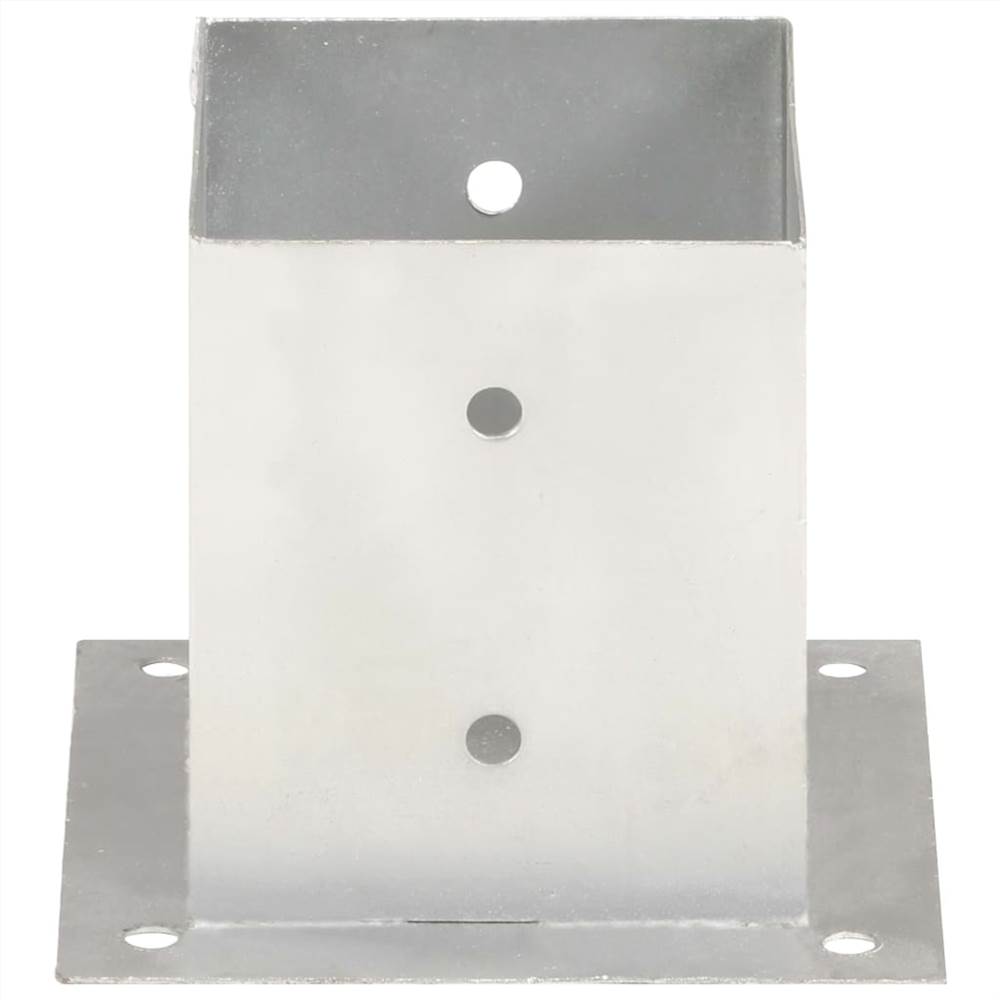 Post Anchors 4 pcs Galvanised Metal 121 mm