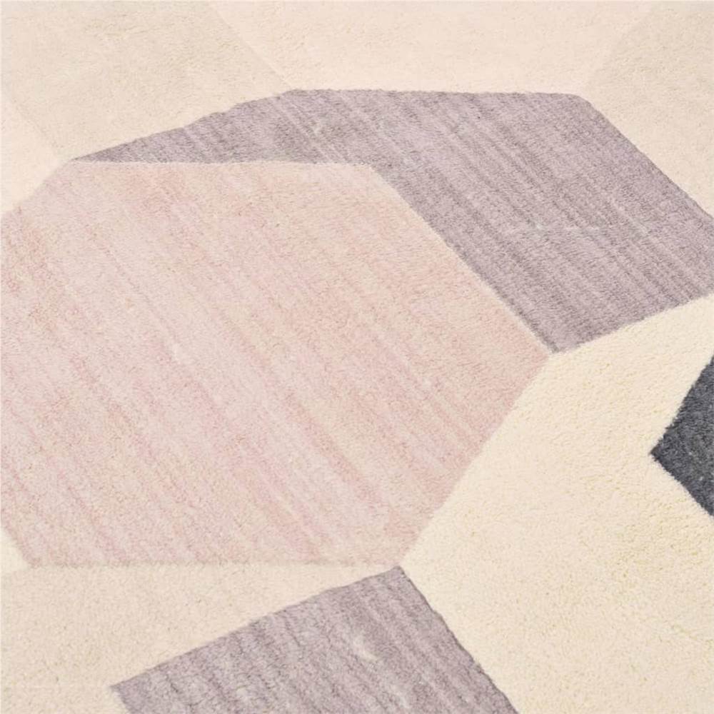 Printed Rug Multicolour 140x200 cm Polyester