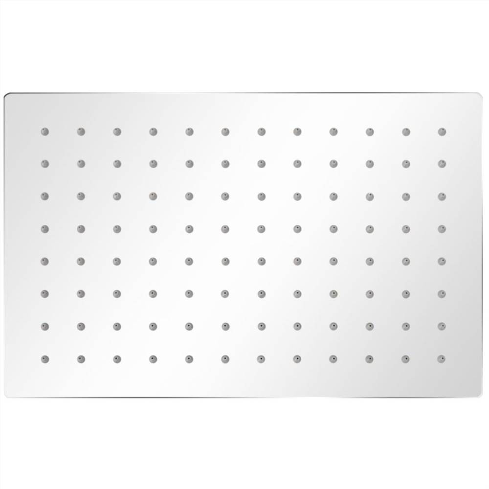 Rain Shower Head Stainless Steel 20x30 cm Rectangular