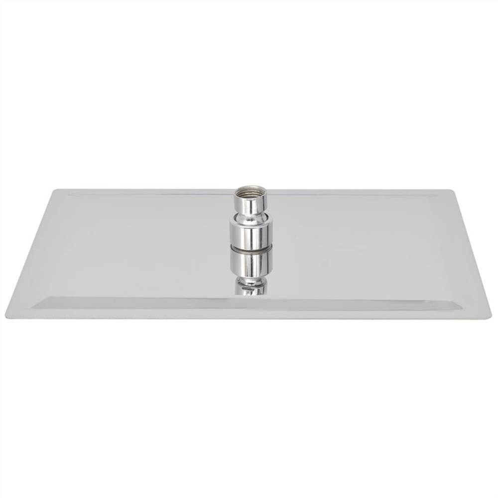 Rain Shower Head Stainless Steel 20x30 cm Rectangular