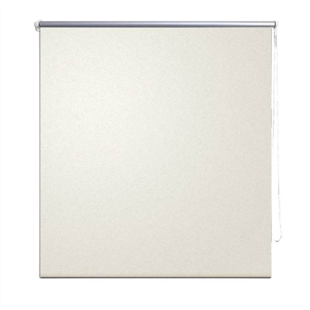 Roller blind blackout 80 x 175 cm off white