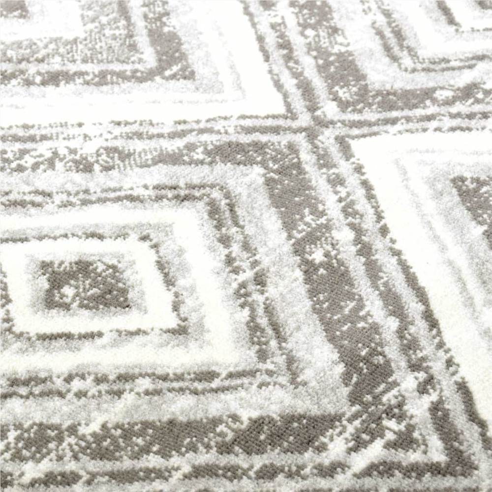 Rug Grey 160x230 cm PP