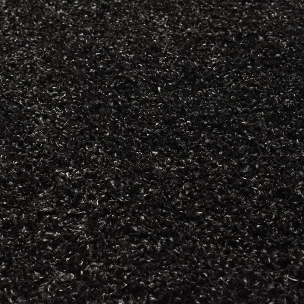 Shaggy Area Rug 160 cm Anthracite