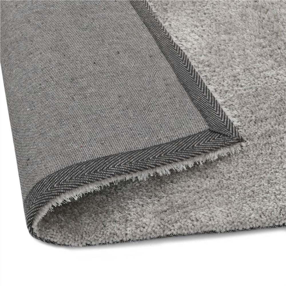 Shaggy Area Rug 80x150 cm Grey