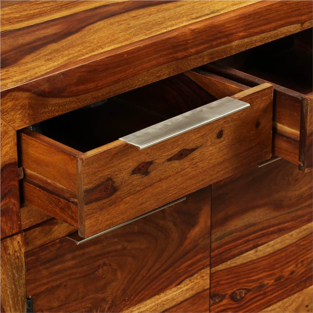 Sideboard Solid Sheesham Wood 160x35x75 cm