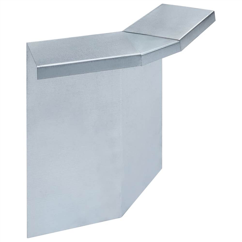 Snail Fence Galvanised Steel 131x25 cm