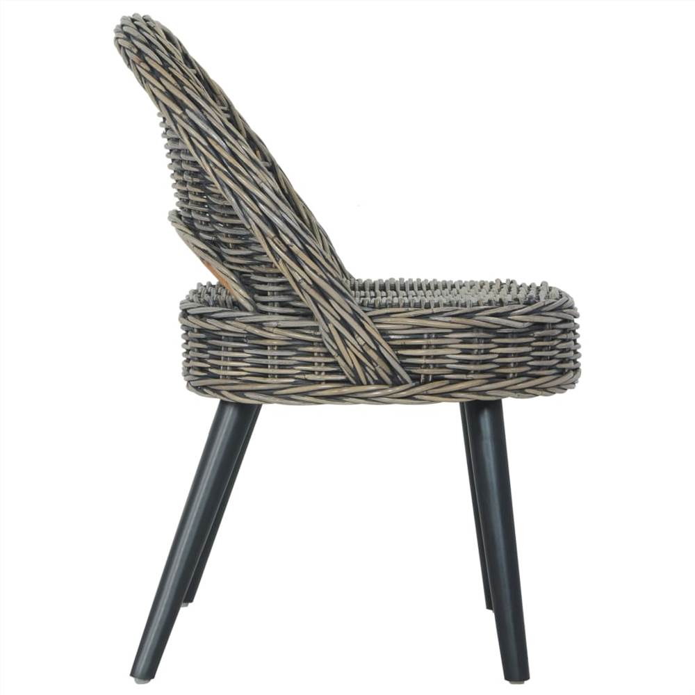 Sofa Chair Kubu Rattan Black