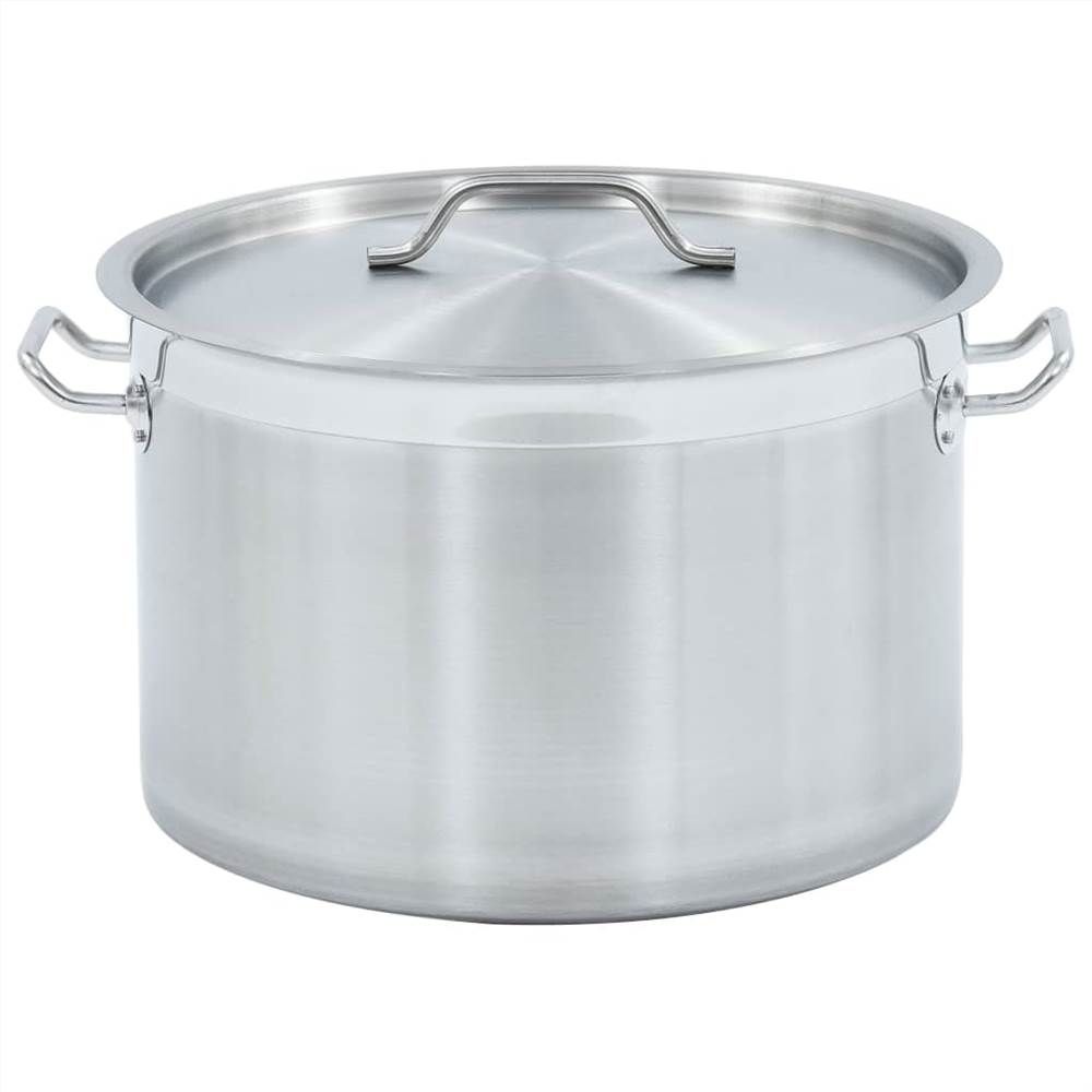 Stock Pot 32 L 40x26 cm Stainless Steel