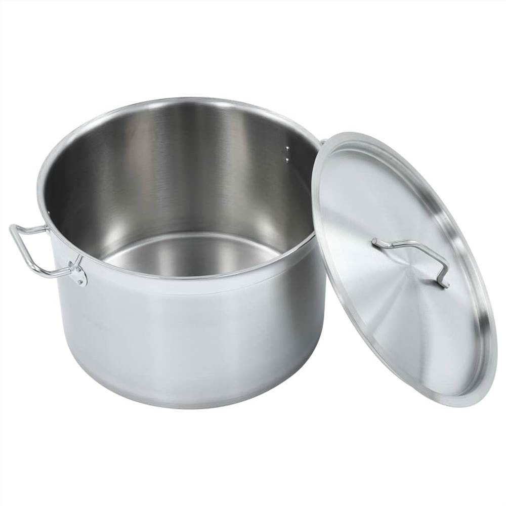 Stock Pot 32 L 40x26 cm Stainless Steel