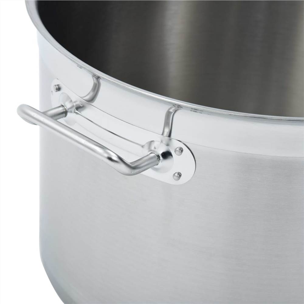 Stock Pot 32 L 40x26 cm Stainless Steel