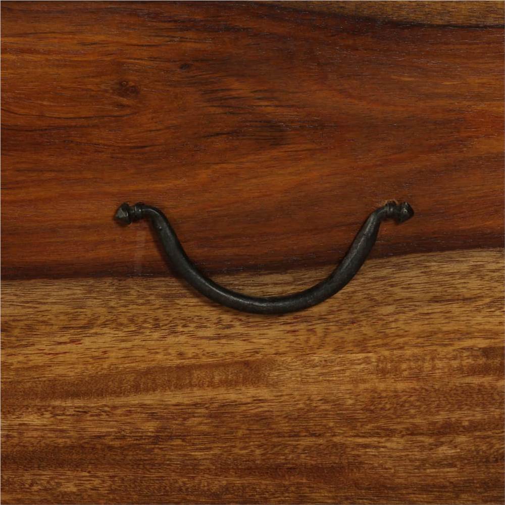 Storage Chest Solid Sheesham Wood 90x50x35 cm