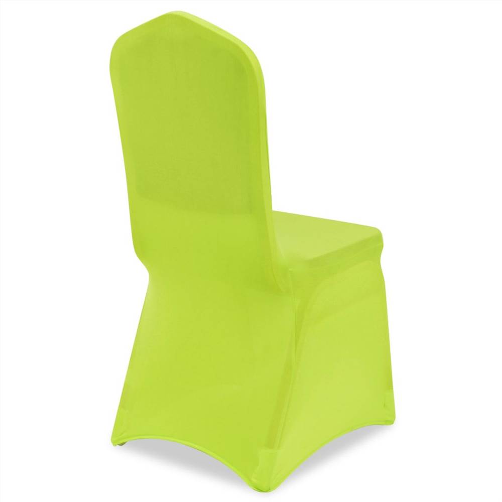 Stretch Chair Cover 4 pcs Green