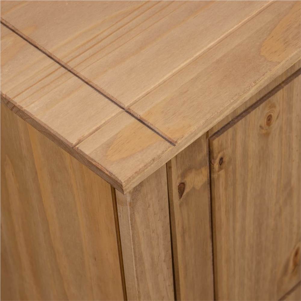 TV Cabinet 120x40x50 cm Solid Pine Wood Panama Range