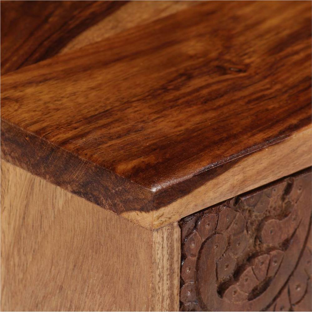 TV Cabinet Solid Sheesham Wood 120x30x40 cm