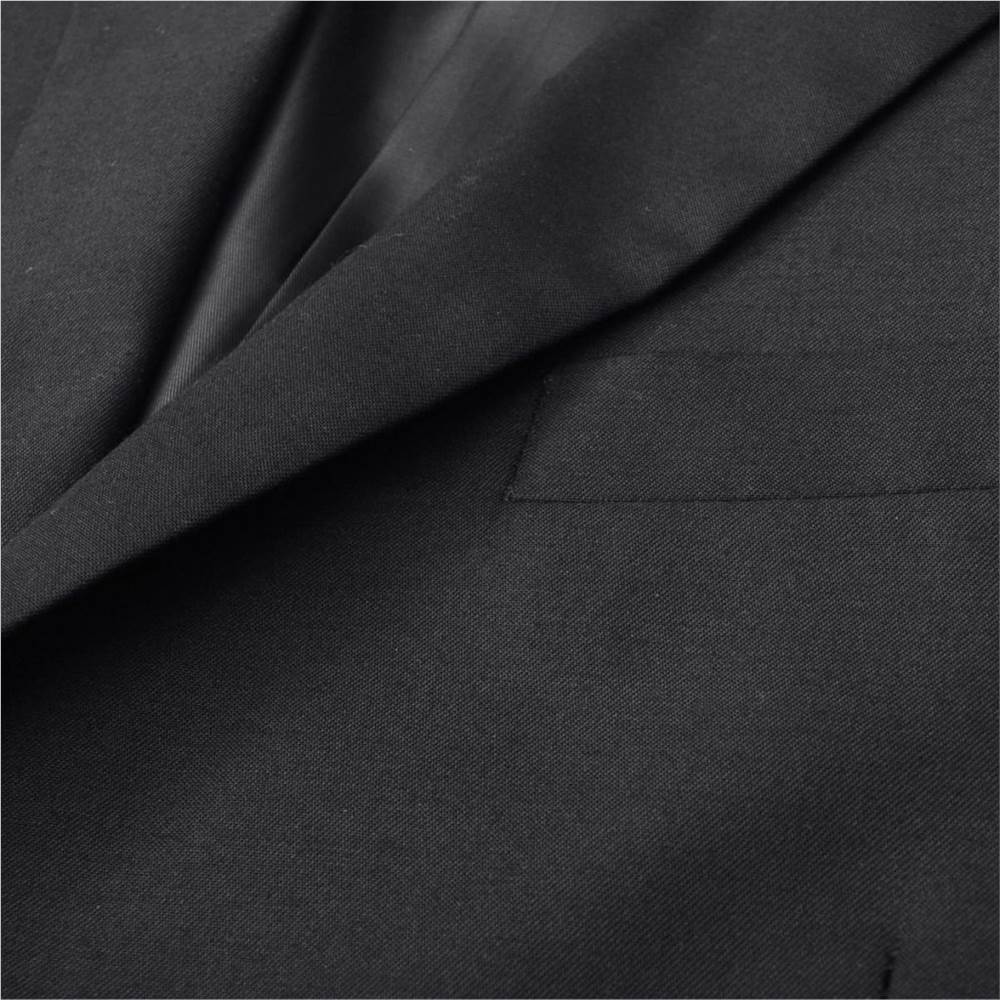 Three Piece Mens Business Suit Size 48 Black