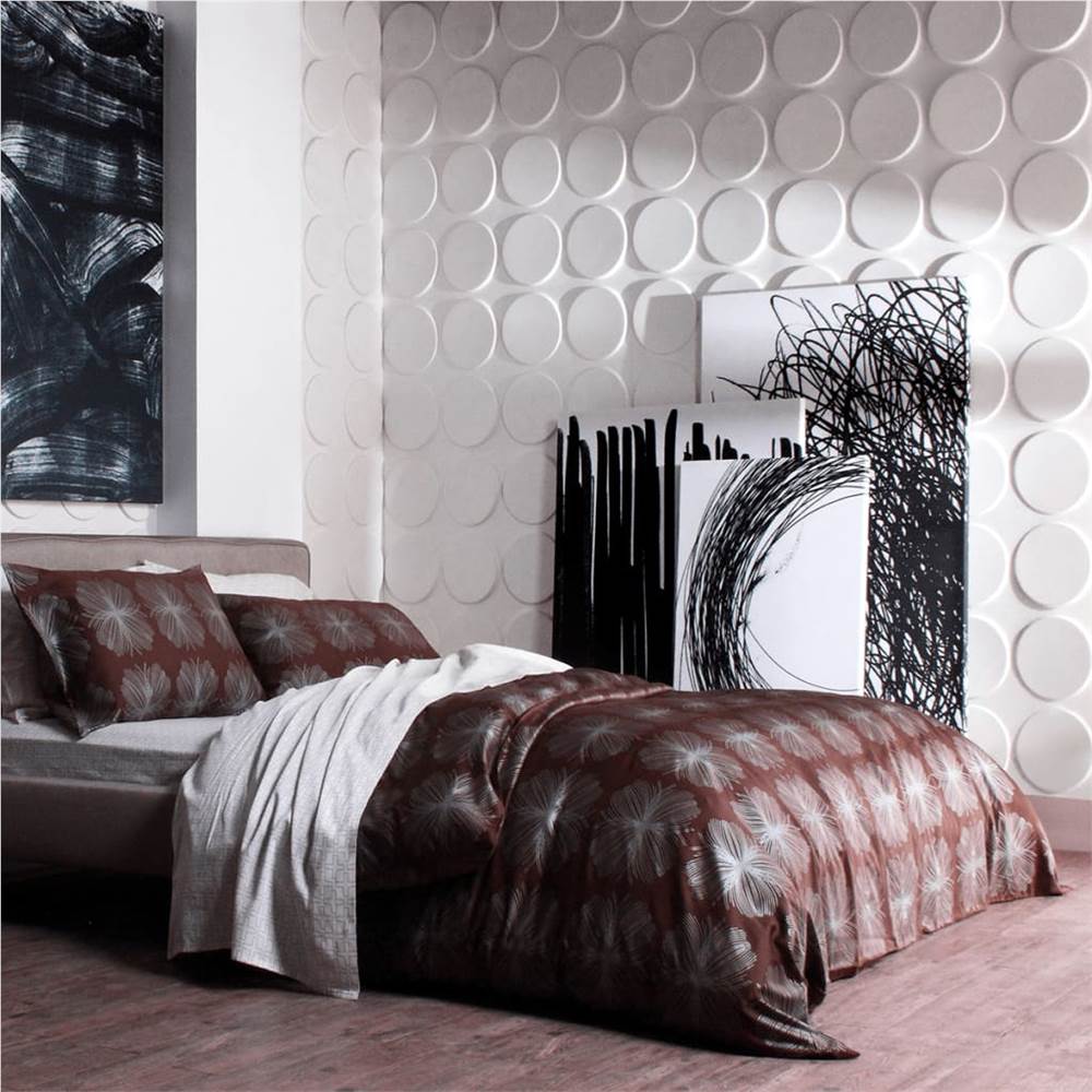 WallArt 3D Wall Panels Ellipses 12 pcs GA-WA03